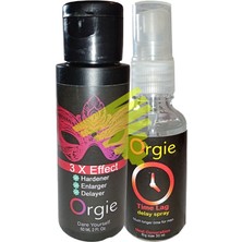 Kap Kaç L.orgie Erkeğe Özeı Üretilmiş 3 Özellikli Bakım Kremi 60ML + Erkeksprey 30 ml