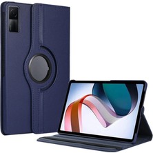 Kap Kaç Pad Se 4g Kılıf 360 Tablet Deri Kılıf - Lacivert