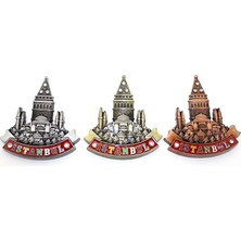 Renas Store Istanbul Temalı Metal Magnet Model 1