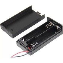 Renas Store Powermaster  2'li Aa Kapaklı Switch'li Pil Yuvası (IC-233C