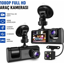 Renas Store Full Hd 1080P Sensör - Park Asistan - Hareket Algılama Oto Araç Içi Kamera HS-362