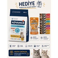 Advance Sensitive Somonlu Yetişkin Kedi Maması 10 kg Hediyeli