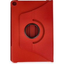 Kap Kaç Matepad Se Kılıf 360 Tablet Deri Kılıf - Kırmızı