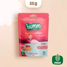 Renas Store Üreticiniz Organik Vegan Çilekli Kurabiye 55 gr
