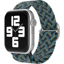 Kap Kaç Watch 38MM Star Kordon - Zigzag Mavi-Yeşil