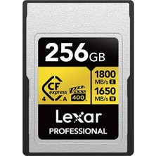 Lexar Gold Serisi Profesyonel Cfexpress Tip-A Bellek - 256GB, Kart