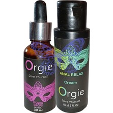 Kap Kaç L.orgie Bay Bayan Reıaxkrem Arka 60 ml + Kadınlara Özel Cinseldamla 30 ml