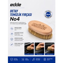 Edde Araba Araç Oto Yıkama At Kılı Detay Fırçası Detailing Fırçası Detaylı Temizlik Fırçası No:4