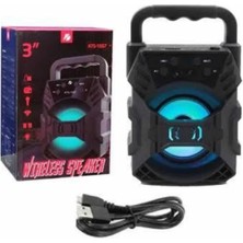 Astraltech Bluetooth Hoparlör Android ve Ios Uyumlu Ses Bombası USB Girişli Taşınabilir
