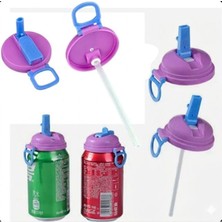 Renas Store SN-29911 Kutulu Içecekler Için Pipetli Içecek Kapağı