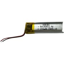 Renas Store 501035 3.7V 130MAH Li-Polymer Pil DEVRELI/1.5A