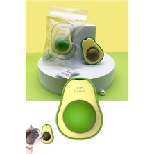 Renas Store Yenebilir Catnipli Avokado Şekilli Kedi Yalama Topu