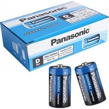 Renas Store Panasonic Manganez Büyük D Boy 24’lü Pil R20BE/2PS