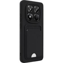 Mey Ithalat®   Redmi Note 15 Pro 4g Kelvin Kartvizitli Silikon - Siyah
