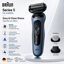 Braun Series 5 Elektrikli Tıraş Makinesi, Islak ve Kuru, Hassas Düzeltici, Vücut, 52-A1650S