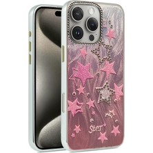 Mey Ithalat®   Iphone 16 Pro Max Kılıf Blade Aynalı Desenli Kapak - Desen 7