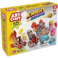 Bg Store Art Şövalye ve Ejderha Oyun Hamur Set 280 gr