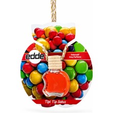 Edde Tipi Tip Sakız Kokulu Askılı Apple Araba Araç Oto Kokusu Dikiz Aynası Kokusu