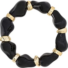 Faik Sönmez Gold Detaylı Taş Bileklik W27BLK002