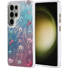 Mey Ithalat®  Samsung Galaxy S25 Ultra Kılıf Blade Aynalı Desenli Kapak - Desen 4