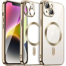 Mey Ithalat®   Iphone 15 Kılıf Kross Magneticsafe Kapak - Gold