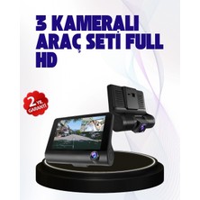 Renas Store 170° Geniş Açılı Araç Kamerası – 4.0” IPS Ekranlı Full Hd Dvr