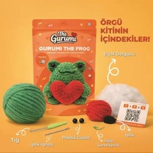 Uravas Store The Gurumi Kurbağa Örgü Öğrenme Kiti (TG004)