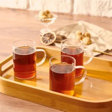 Renas Store Decohandy 6'lı Cam Kupa 200 ml