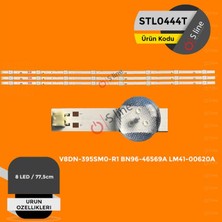 Renas Store Samsung V8DN-395SM0-R1 BN96-46569A LM41-00620A Tv LED Bar