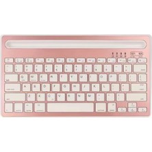 Renas Store ZR206 Rose Gold K6100 Kablosuz Klavye
