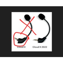 Zerzembe Cloud Iı 2022 Yili Sonrası  Üretilen Cloud Core Bilgisayar Oyun Kulaklığı Için Yedek Oyun Mikrofonu