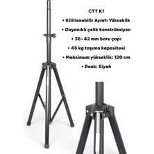 CTT K1 Kabin & Kolon Sehpası – Profesyonel Hoparlör Standı