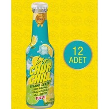 Bir Aroma Bir Churchill Efsane Lezzet Limon Aromalı Doğal Mineralli Gazlı Içecek - Tuzlu - 12 Adet