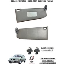 FZW Renault Megane I 1996-2003 Güneşlik (Güneş Siperliği) Takımı