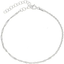 Eva Pırlanta Dalga Bileklik 718514 Silver