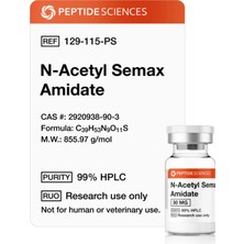 Peptide Sciences N-Acetyl Semax Amidate 30MG