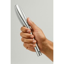Bg Store Balık Pul Soyacağı Metal Gövde Dişli Yapı Hızlı Pul Temizleme Aparatı Ergonomik Saplı Pratik Balık Temizleme Aracı Mutfak Için Kolay Kullanım Pul Kazıyıcı Alet