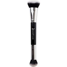 Bg Store Professional Çift Taraflı Makyaj Fırçası (Açılı Fondöten & Kapatıcı) - 494