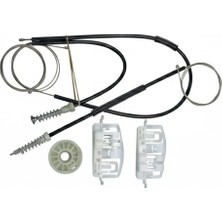 Fiat Stilo Ön Kapı Cam Krikosu Tamir Seti (Sol + Sağ)  (2001-2010) (OEM:46831652, 46831653)