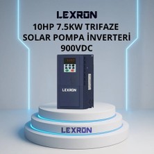 Lexron 10HP 7.5kw Solar Pompa Inverter (Yeni Nesil)
