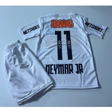 Candy Cup Yeni Sezon 2025/2026 Santos Neymar Çocuk Forması 2 Li Set 11 Numara