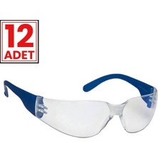 Viola Valente Cross 603 Şeffaf Koruyucu Gözlük 12 Adet