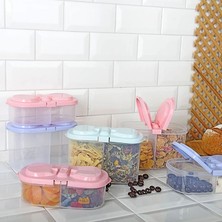 Renas Store 2 Bölmeli Saklama ve Erzak Kabı 1200 ml