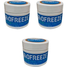 TeknoKapsül Biofreeze Masaj Kremi 3 Adet