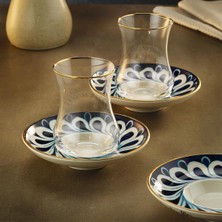 Starseven Sandro Moreno 1898 Iznik 12 Parça 6 Kişilik Çay Seti 150 ml
