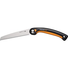 Fiskars SW69 Plus Katlanır Testere, Siyah/turuncu, 21 cm Uzunluk
