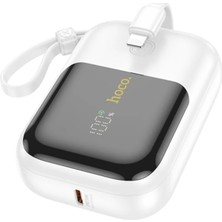 Renas Store Hoco Q20 Fountain 10000MAH 22.5W+PD20W Dijital Göstergeli Kablolu POWERBANK-(5775)