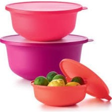Tupperware Aloha Servis ve Saklama Seti 3'lü