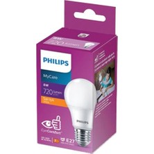 TeknoKapsül E-27 8W Sarı LED Ampul