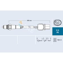 FAE Dpmix-Hb Oksijen Sensoru Kat. Oncesi Mercedes W169 W176 W203 W204 C117 C219 W211 W212 X204 W164 W639 B906